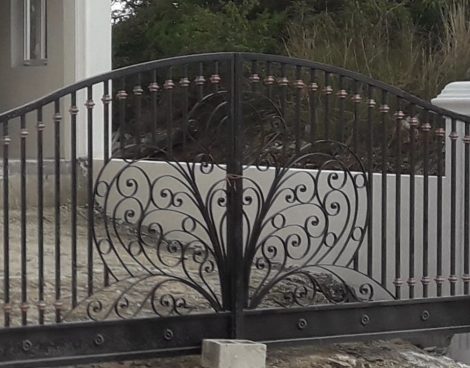 iron security gate